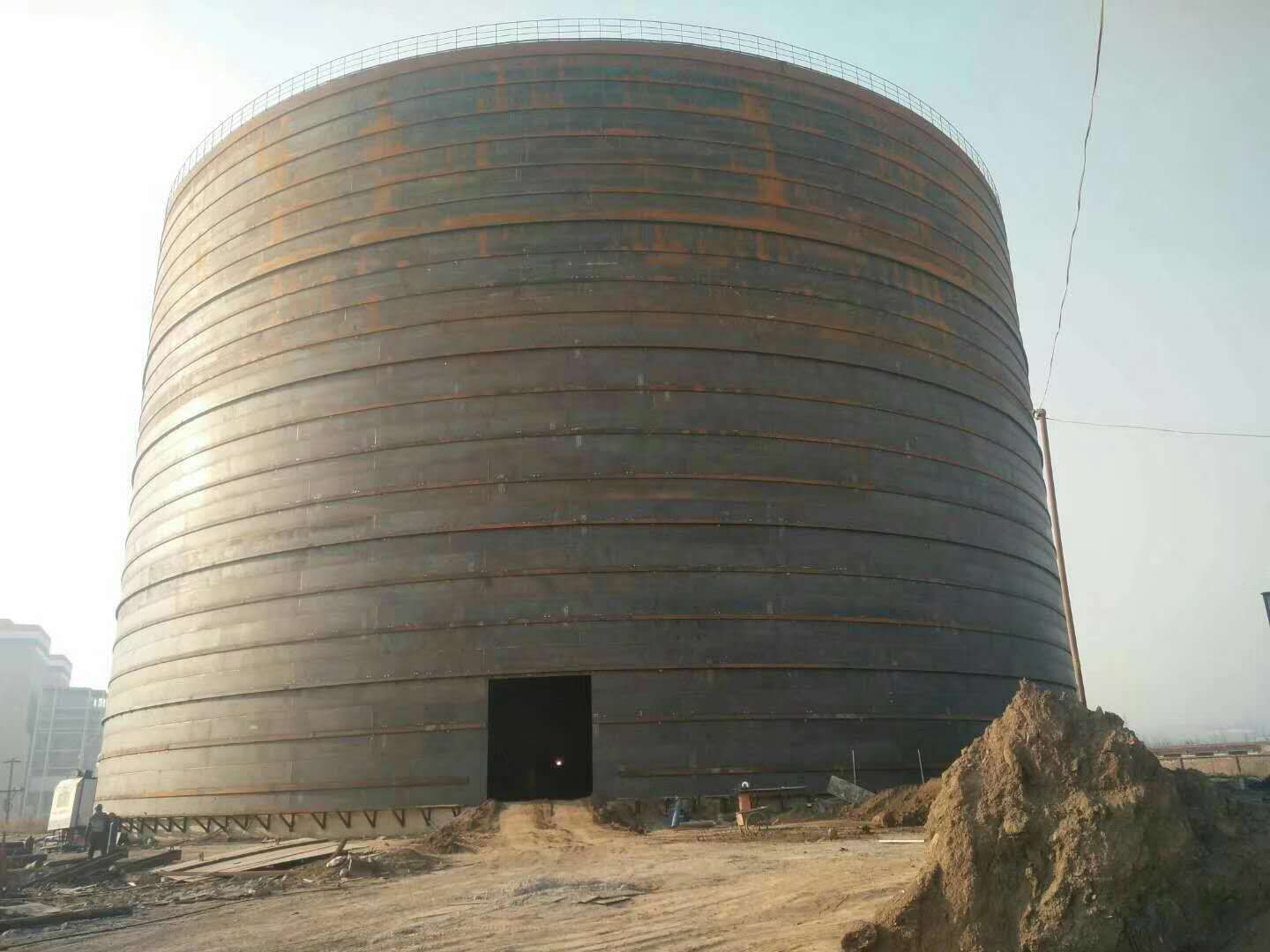 长寿承建大型钢板库的好处及原理